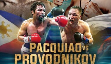 Manny Pacquiao vs Ruslan Provodnikov exhibition set for April 18