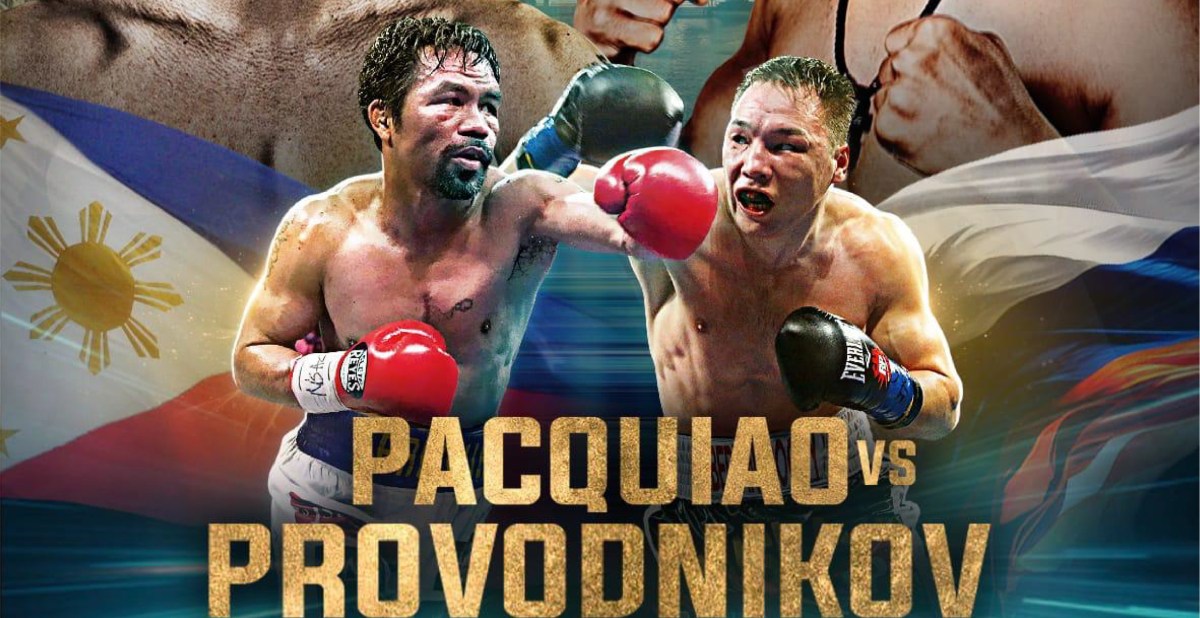Manny Pacquiao vs Ruslan Provodnikov exhibition set for April 18