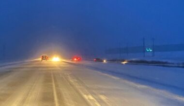 Winter storm shuts down highways in southwestern Manitoba