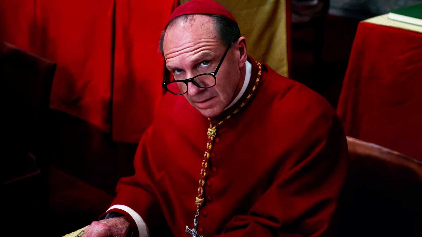 Ralph Fiennes as Cardinal Thomas Lawrence in Conclave