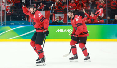OLYMPICS: McDavid's two assists help Canada rally past Finland in semifinal