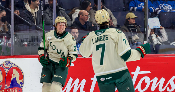 LAMBOS SCORES OVERTIME WINNER IN 3-2 VICTORY OVER WINNIPEG