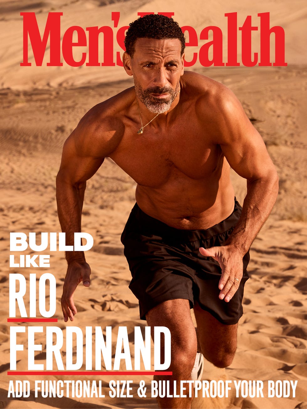 mens health magazine cover featuring a muscular man running on a sandy beach mens health magazine cover featuring a muscular man running on a sandy beach