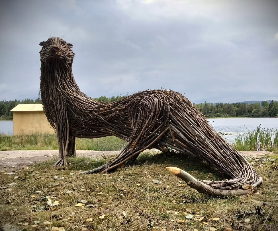 Wood and Twig Animal Sculptures by Rodolfo Liprandi