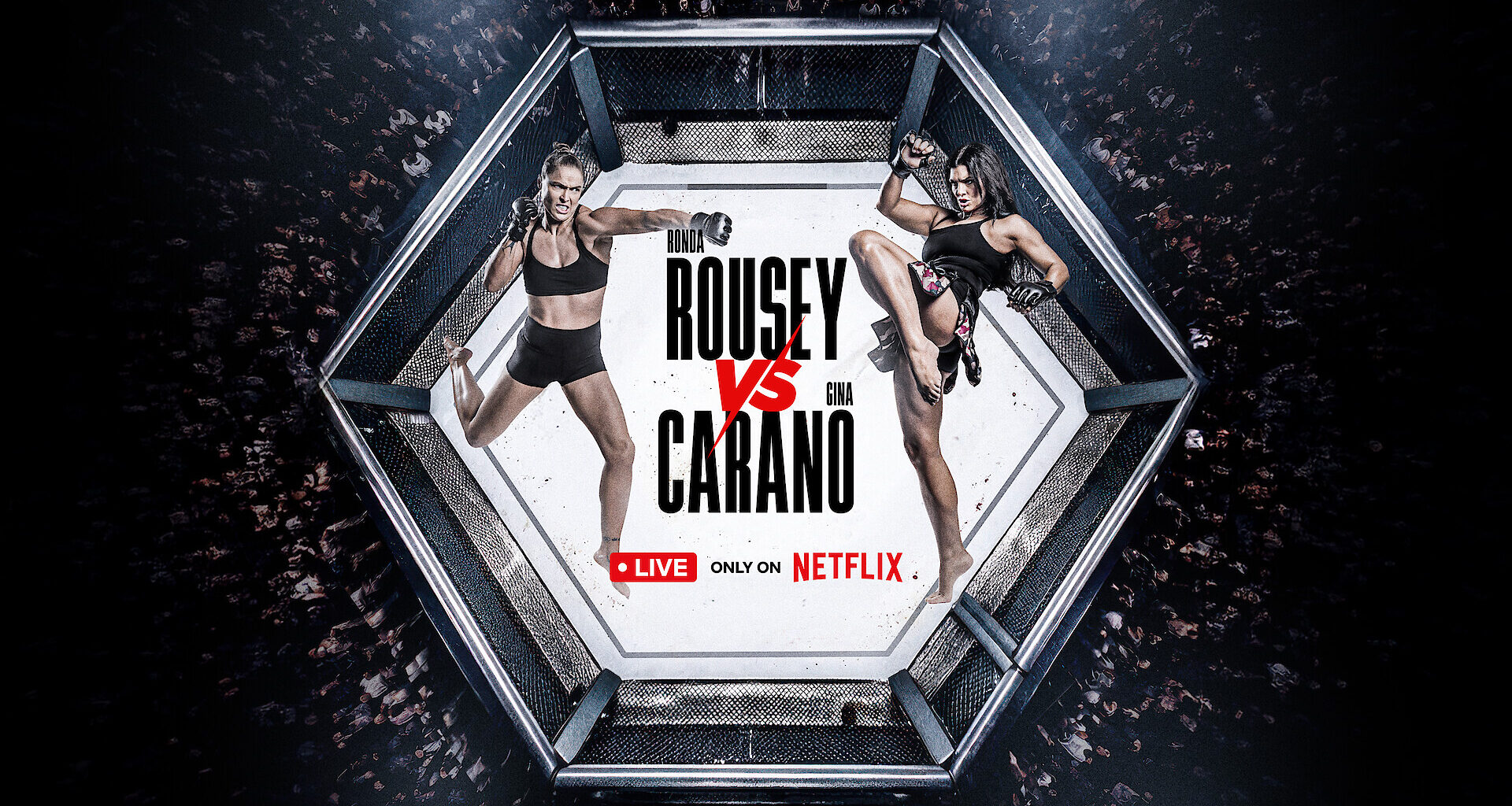 Netflix announces Ronda Rousey-Gina Carano MMA superfight for May 16 - POST Wrestling