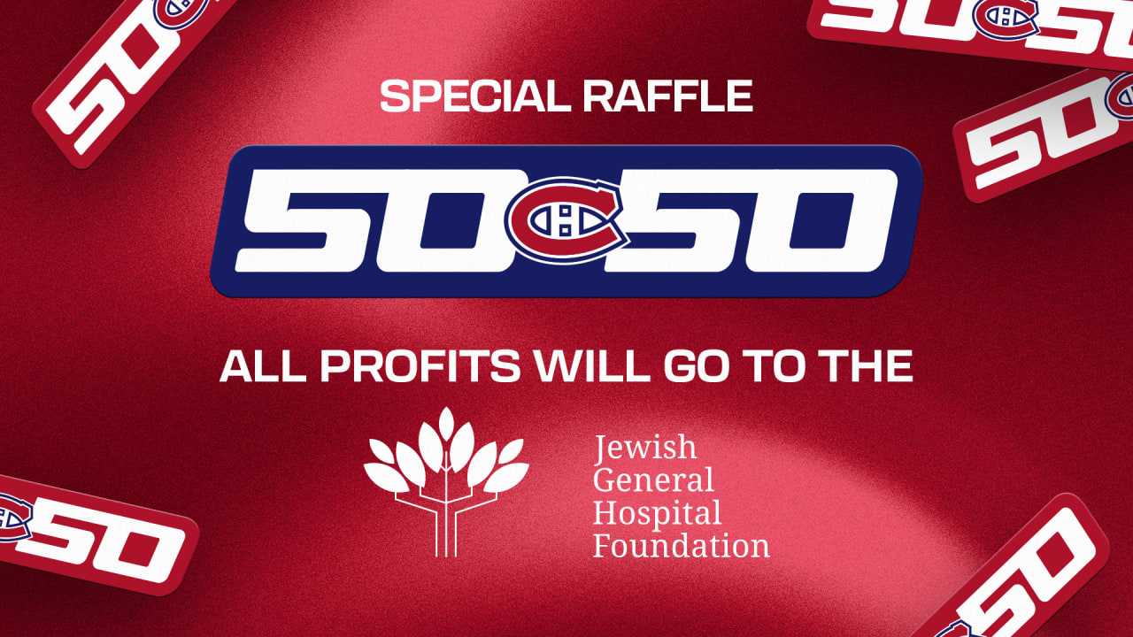 Canadiens to support Jewish General Hospital with special raffle