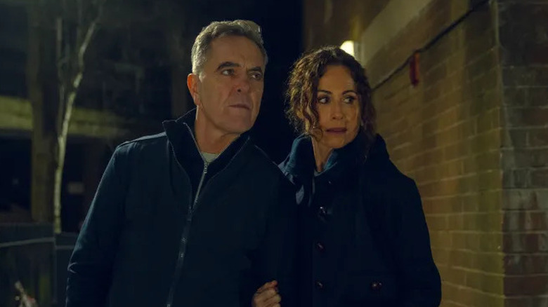 James Nesbitt and Minnie Driver as Simon and Ingrid Greene in Run Away