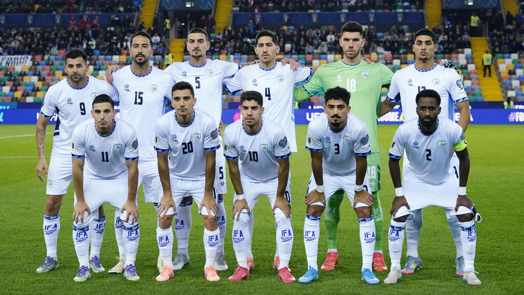 Back soon: Israel national team players (Photo: Matteo Ciambelli/Reuters) נבחרת ישראל