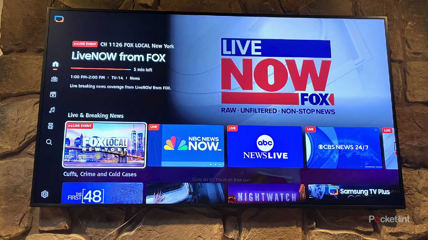 Samsung TV Plus hero image