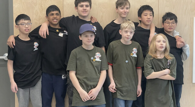 Members of Vernon's Okanagan AI & Robotics Academy pieced together second- and third-place finishes at the First Lego League (FLL) Interior Regional Competition Saturday.