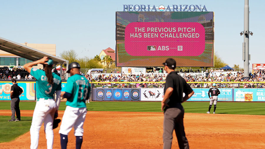 Seattle Mariners MLB robot umpires challenge system...