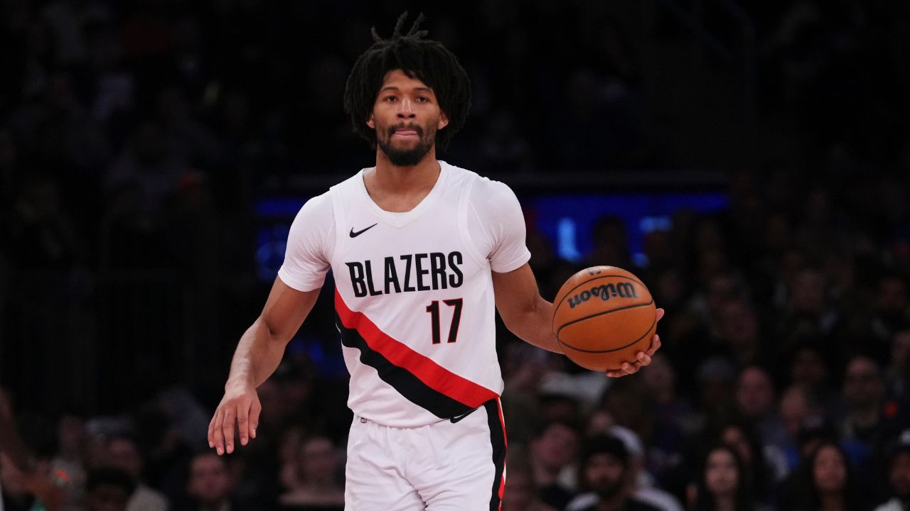 Trail Blazers' Shaedon Sharpe out four-to-six weeks with fibula injury