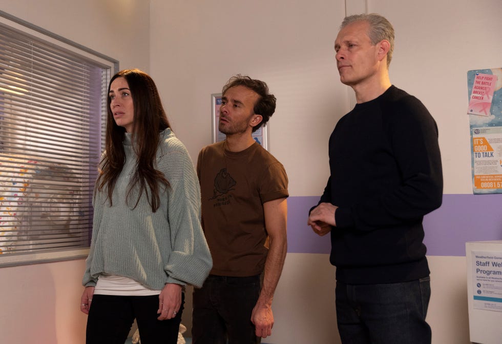David Platt, Shona Platt, Nick Tilsley, Coronation Street david platt, shona platt, nick tilsley, coronation street