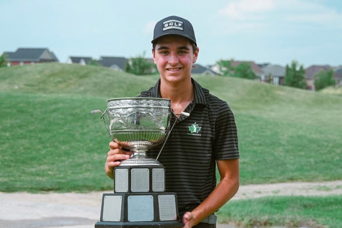 PROFILE: Teen golf star in running for top Orillia sports honour