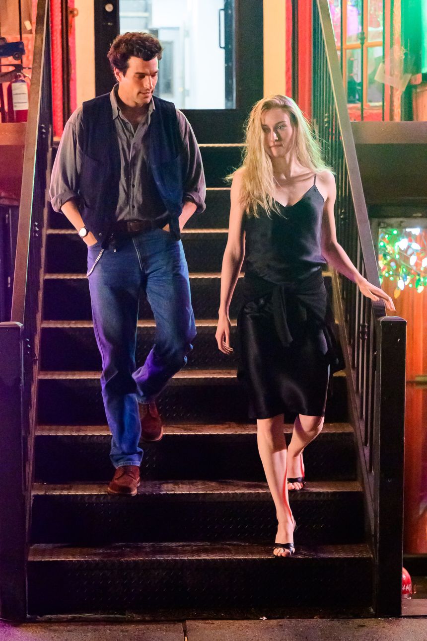 This slip dress is pitch-perfect CBK: she looks undone, he is late, and the two have very different ideas of what it means to put in effort.