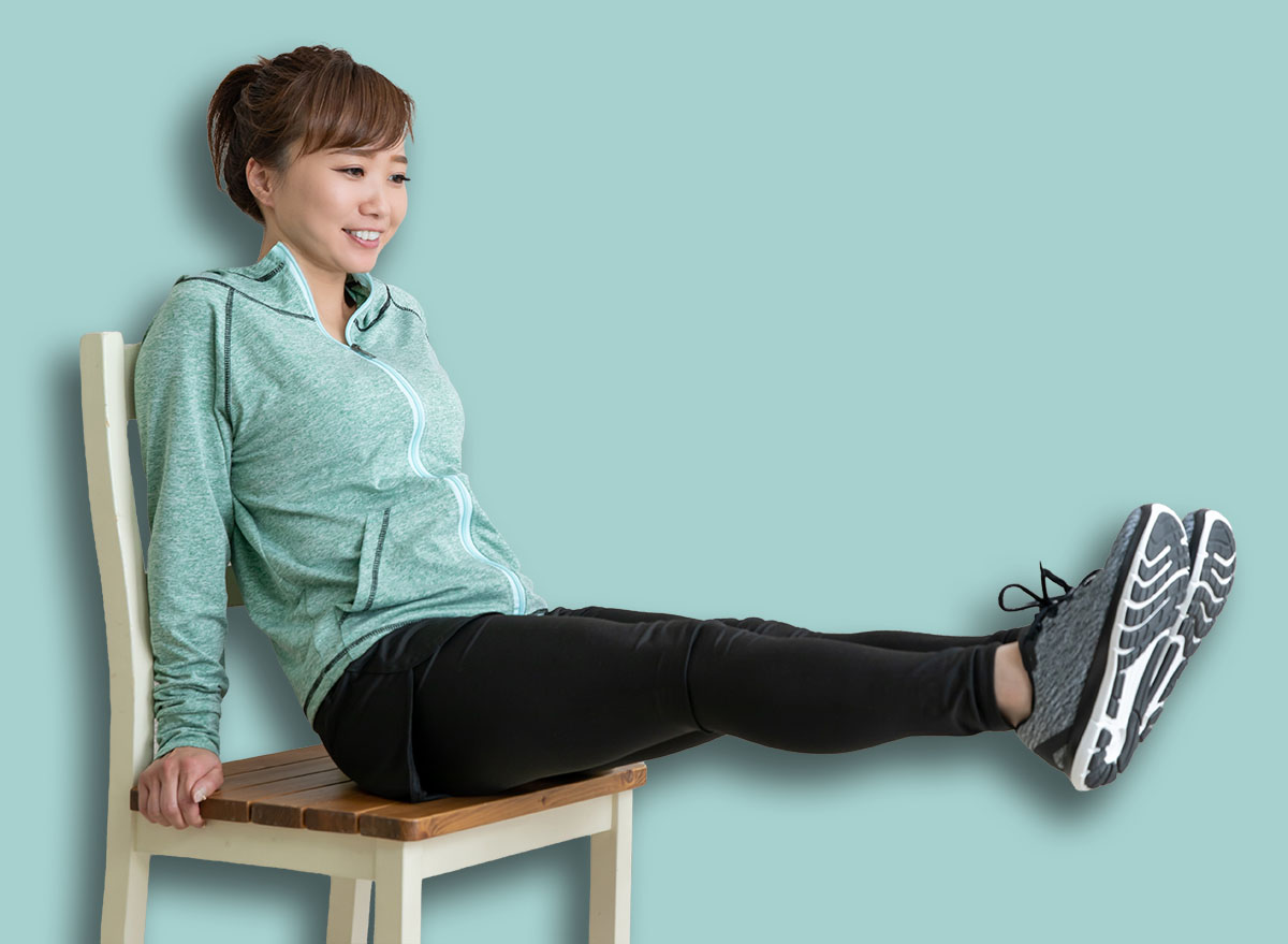 Seated Exercises to Flatten Belly Pooch After 40: 4