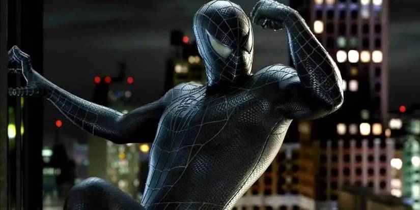 Tobey Maguire's black / symbiote suit in Spider-Man 3