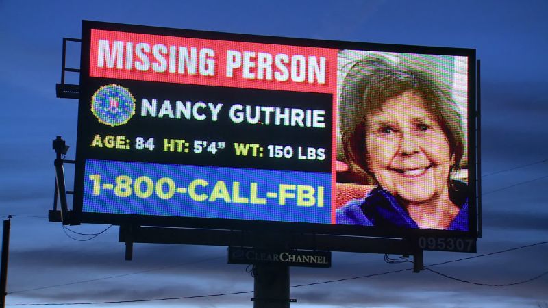 Live updates: Guthrie family says ‘we will pay’ as search enters eighth day