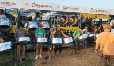 Supernovas Steel Orchestras on De Drag - with Radicle Tube - preparation for Finals - Panorama 2026