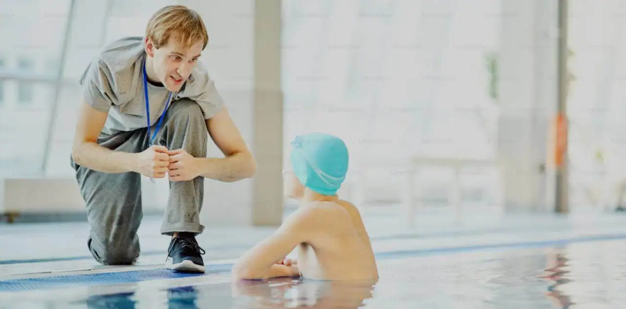 swim coach brampton recreation pool