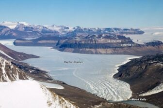 Taylor Glacier Blood Falls Annotated Nasa