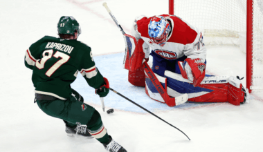 Kaprizov scores twice, Wild defeat Canadiens in OT for 4th straight win