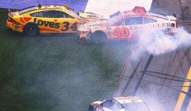 'The Big One' At Daytona 500 Involves 20 Cars In Huge Wreck Up Front
