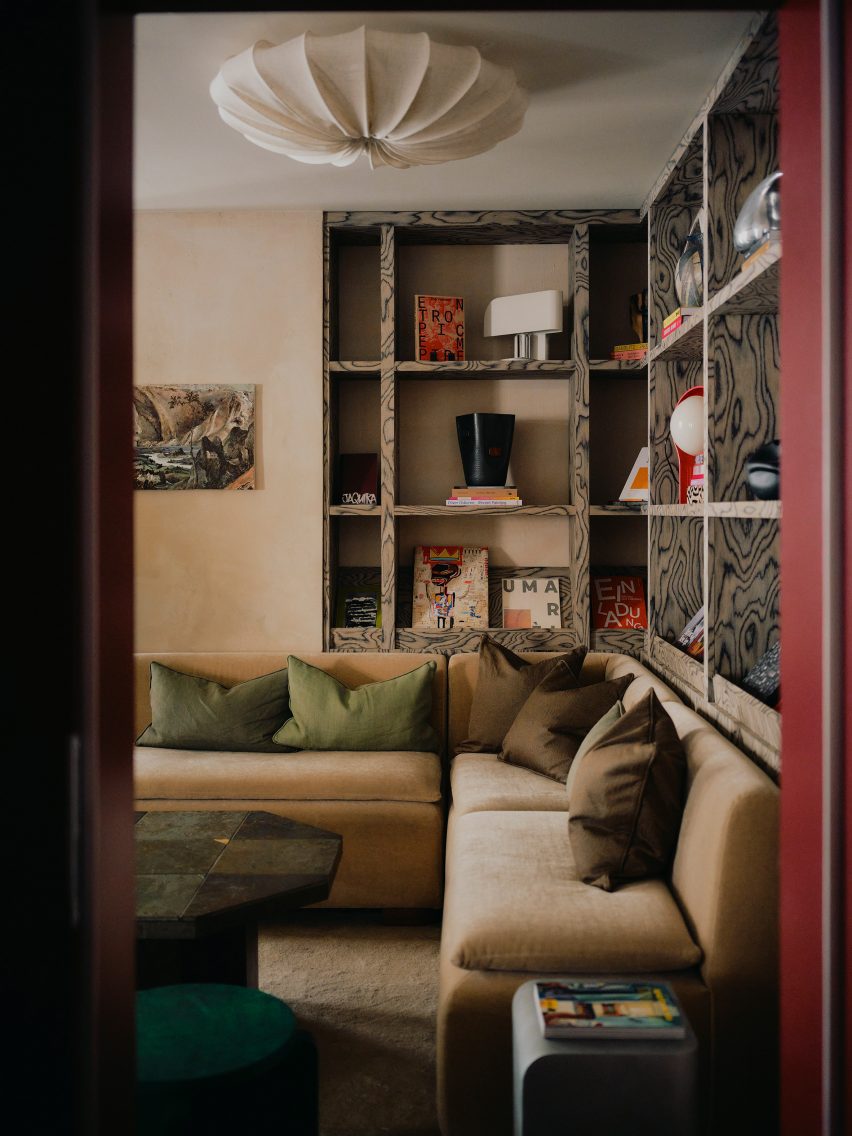 Lounge in hotel by Rachael Gowdridge