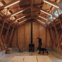 Three Roofs Timber Hall  / OOTT - Interior Photography, Wood, Beam