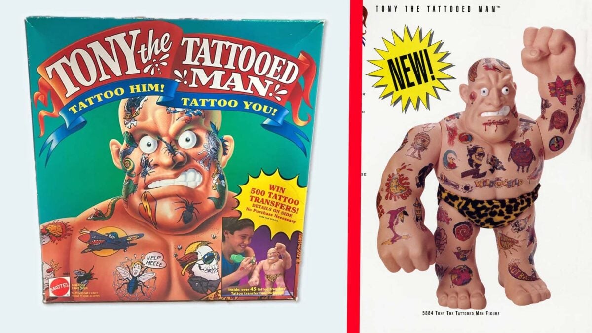 Mattel Is Making A Tony The Tattooed Man Movie, For Some Reason