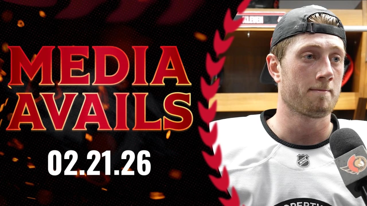 Tyler Kleven Media Availability | Ottawa Senators