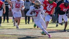 From the backyard to the big stage: The moment isn't too big for Tyren Montgomery at the Senior Bowl