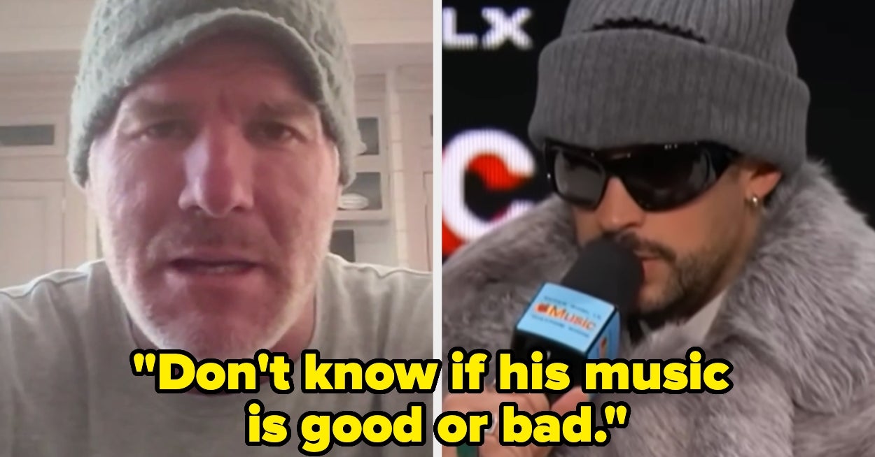 Brett Favre Spoke Out About Bad Bunny's Super Bowl Halftime Show, And Holy Crap This Is Absurd - BuzzFeed