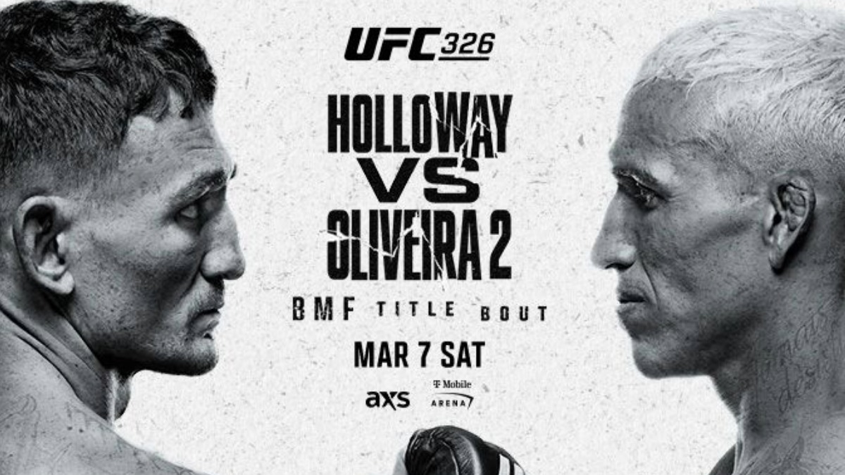UFC 326 CBS Simulcast: 2 Hours Leading Into Holloway vs. Oliveira