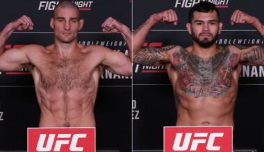 Strickland, Hernandez Make Weight for UFC Houston