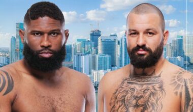 Curtis Blaydes vs. Josh Hokit Set for UFC 327 in Miami