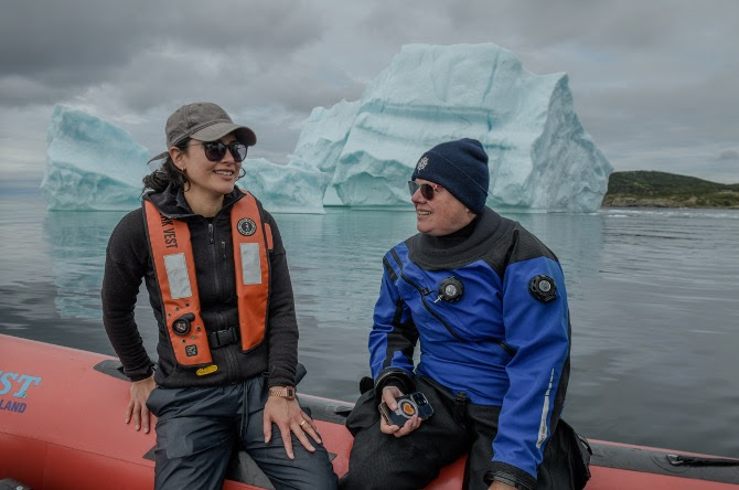 Capturing the surprising life of Icebergs » The Laker News