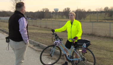 Belton's 'Cycling Grandma' pedals across America for nation's 250th birthday