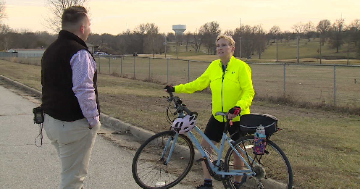 Belton's 'Cycling Grandma' pedals across America for nation's 250th birthday