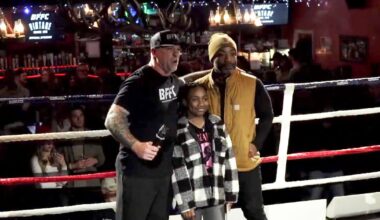 Young boxer receives scholarship at River City Fight Night charity event