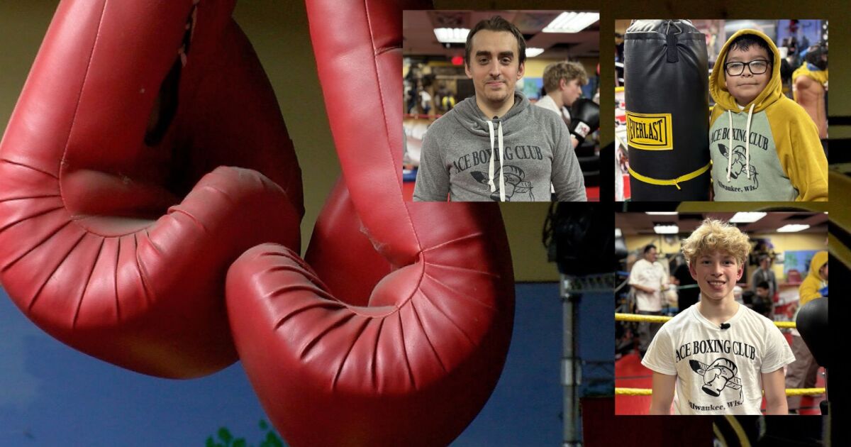 Boxing students return to ring as Milwaukee gym reopens after electrical fire