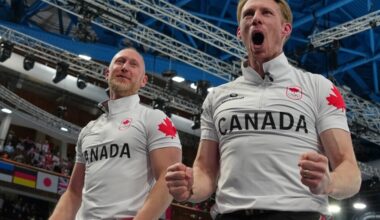 Canada overcomes cheating allegations to win Olympic gold in men’s curling