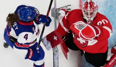 US Olympic women's hockey team tops Switzerland 5-0 for 3rd straight win