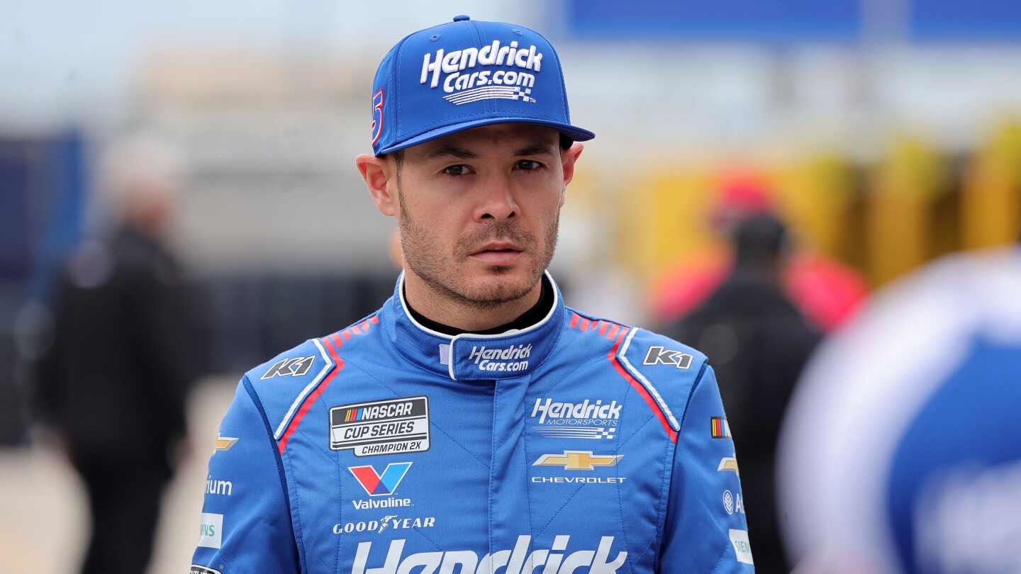 Reigning NASCAR champion Kyle Larson signs a 5-year contract extension with Hendrick Motorsports
