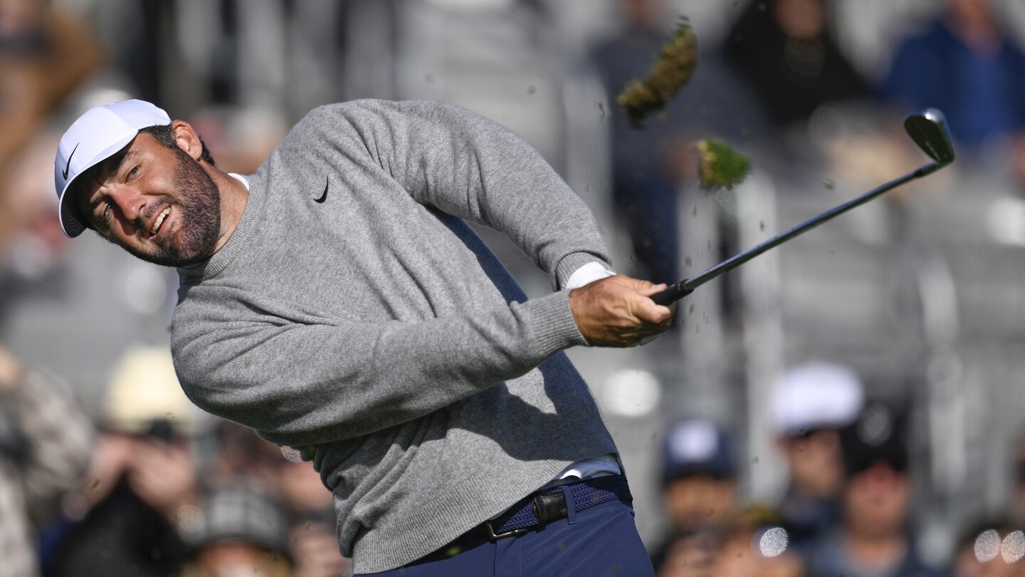 Another slow start for Scottie Scheffler, this time at Pebble Beach