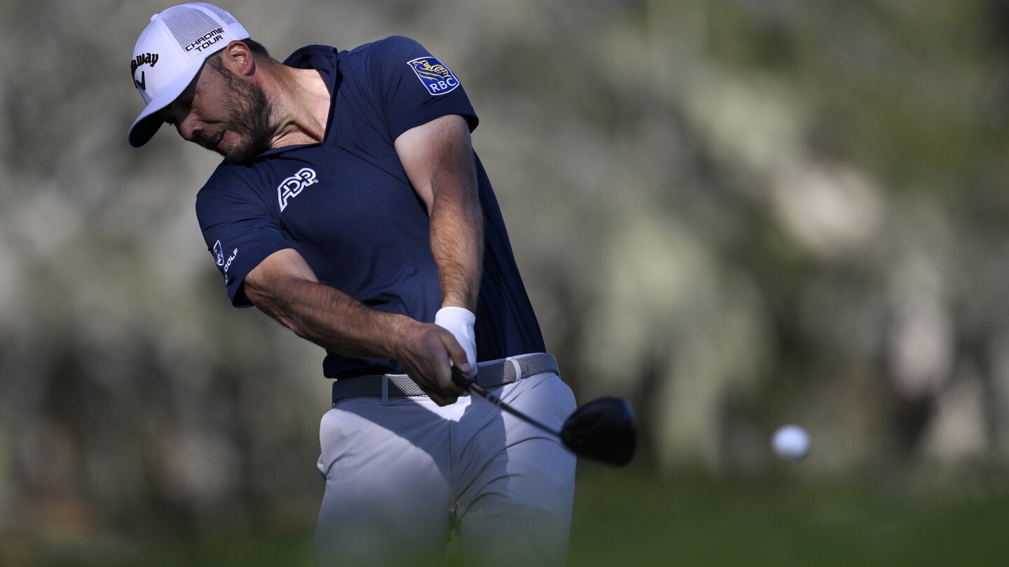 Burns enjoys bogey-free opening round at Pebble Beach