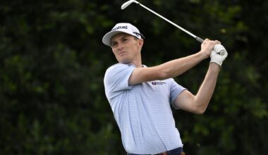 Zalatoris withdraws from Cognizant with ankle injury