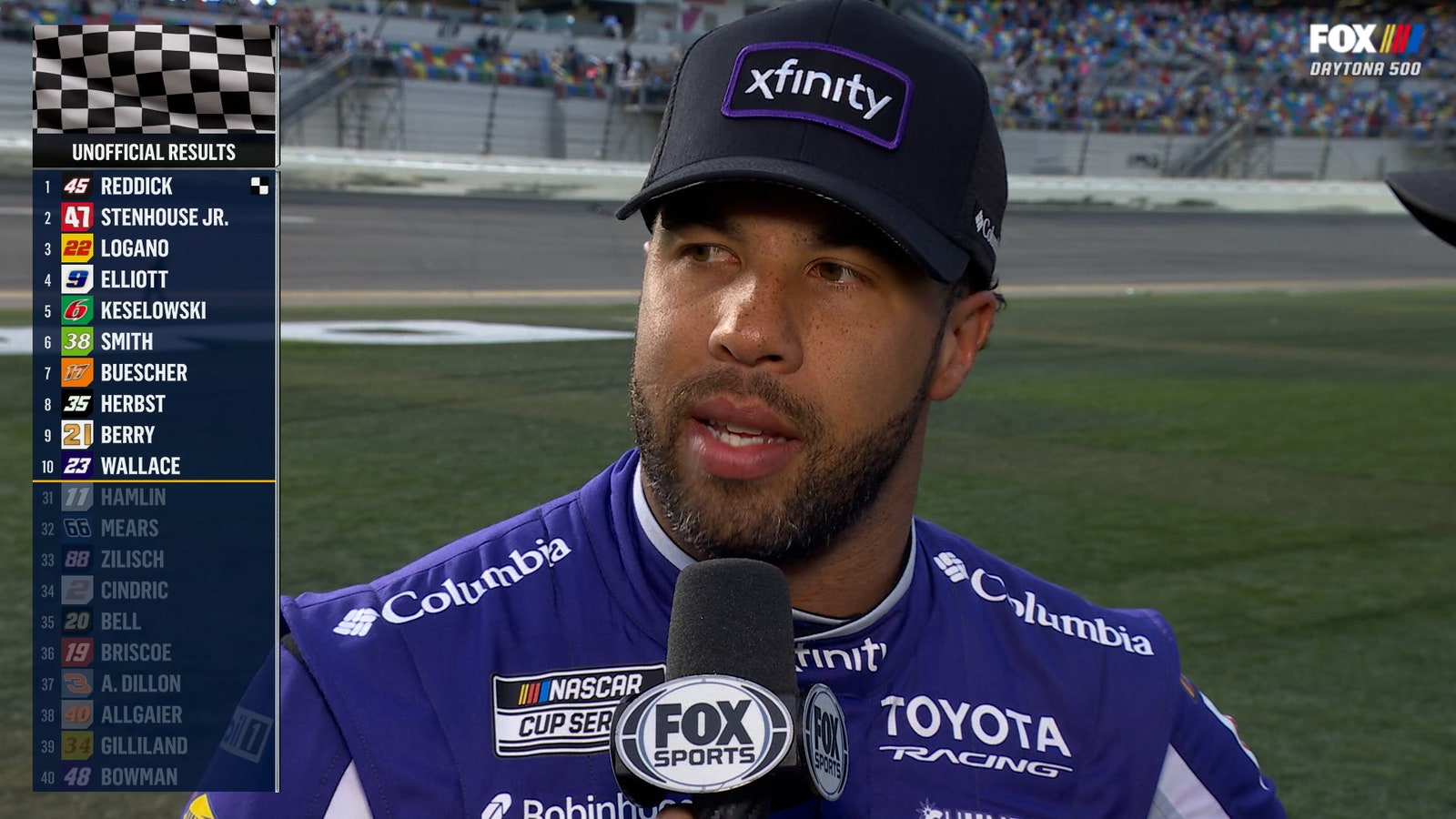 'To come up short sucks' – Bubba Wallace shared emotions after finishing 10th at Dayton 500