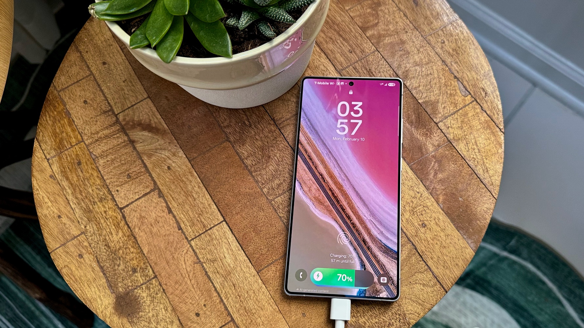 Galaxy S25 Ultra charging