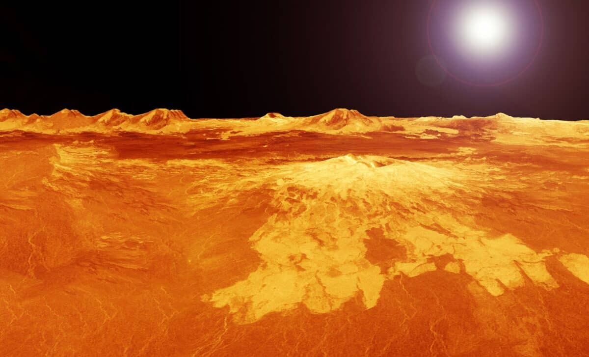 Venus Surface (illustrative Image)